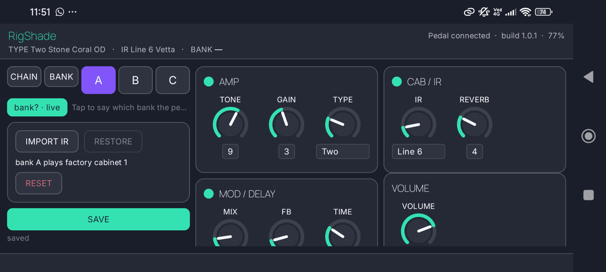 RigShade Editor in landscape